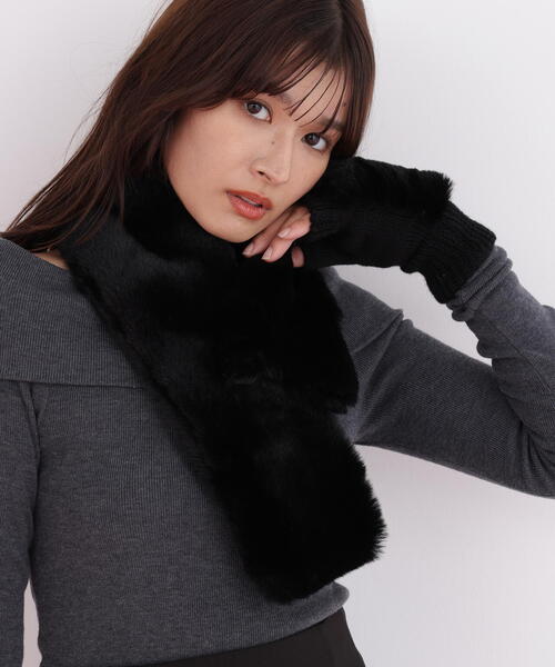 PINKY&DIANNE（ピンキー アンド ダイアン） ストール マフラー ファー