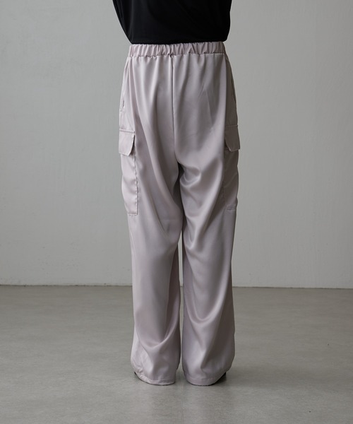 「Lui's」 カーゴパンツ S ブラック メンズ_画像6