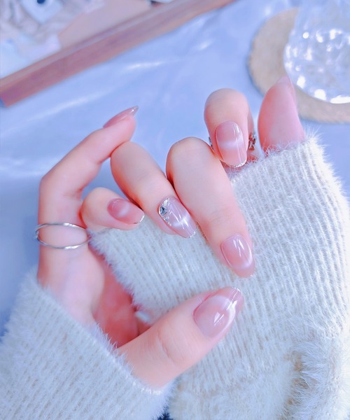 KONVINI（コンビニ） ネイルチップ ネイルシール 「not a nail」水光