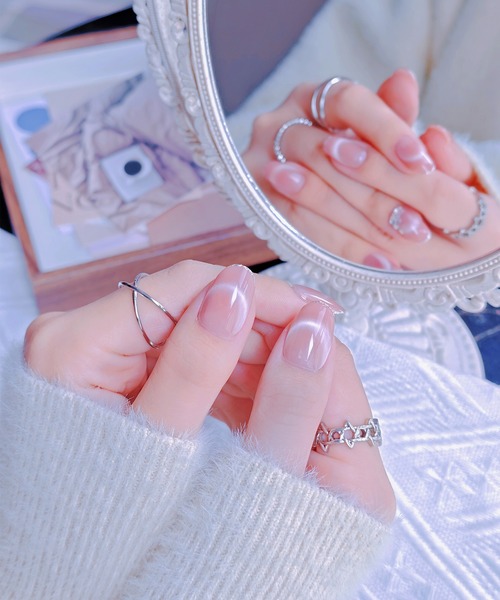KONVINI（コンビニ） ネイルチップ ネイルシール 「not a nail」水光