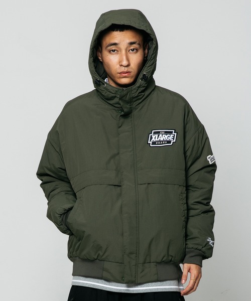 XLARGE（エクストラ ラージ） ブルゾン L オリーブ メンズ : ZOZOTOWN