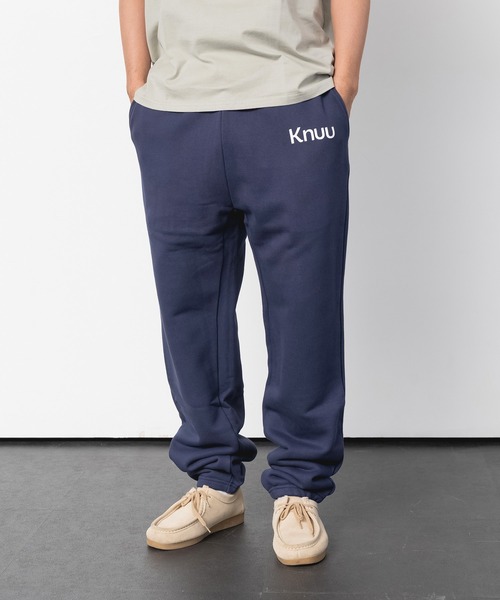 Knuu スウェットパンツ ジャージ Logo Heavy Sweat Pants メンズ