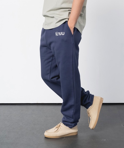 Knuu スウェットパンツ ジャージ Logo Heavy Sweat Pants メンズ