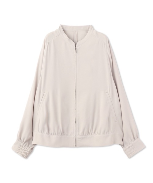 「la.f…」 ブルゾン 9号 グリーン レディース_画像6