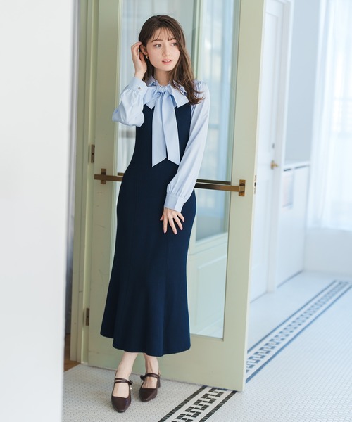 MISCH MASCH（ミッシュマッシュ） ワンピース 2026春夏新作 タイ付き