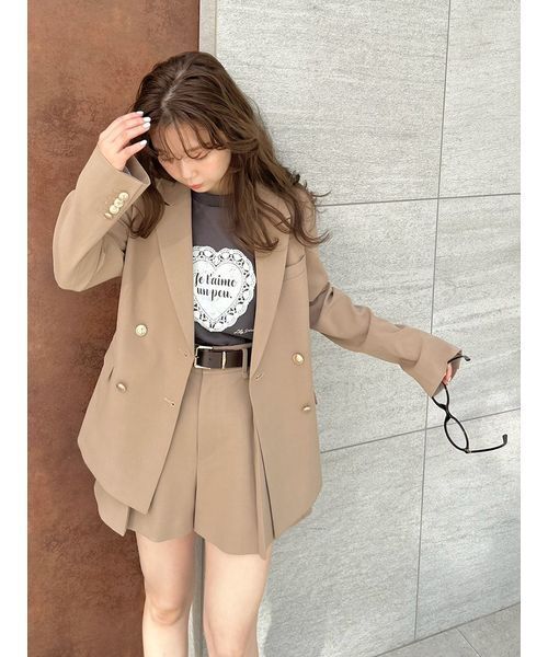 LILY BROWN（リリーブラウン） パンツ ベルトセットショートパンツ