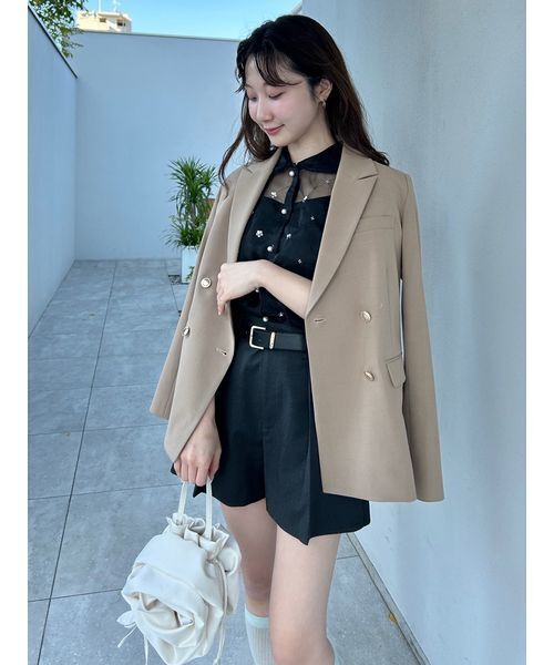 LILY BROWN ベルト付きハイウエストショートパンツ リリーブラウン LILY BROWN｜ベルト付きハイウエストショートパンツ | Rakuten Fashion