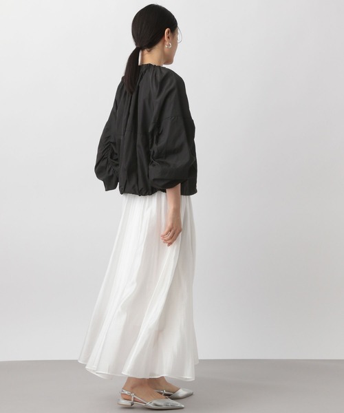 「A part by」 ナイロンブルゾン FREE オフホワイト レディース_画像7