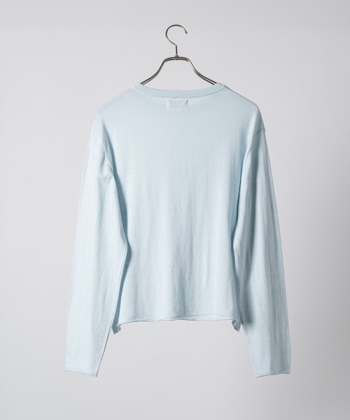 「INTER FACTORY」 長袖ニット LARGE ホワイト メンズ_画像2