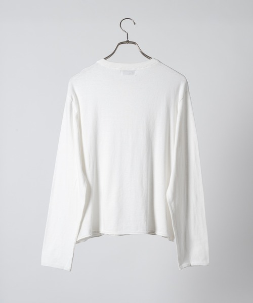 「INTER FACTORY」 長袖ニット LARGE ホワイト メンズ_画像8