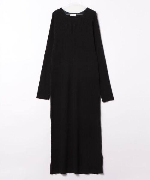 「Ungrid」 コンビワンピース FREE ブラック レディース_画像3