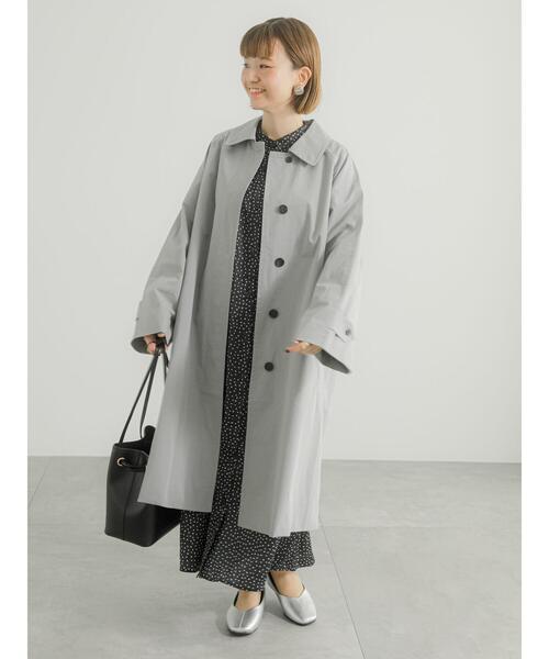 「Lugnoncure」 長袖ワンピース F ベージュ レディース_画像7