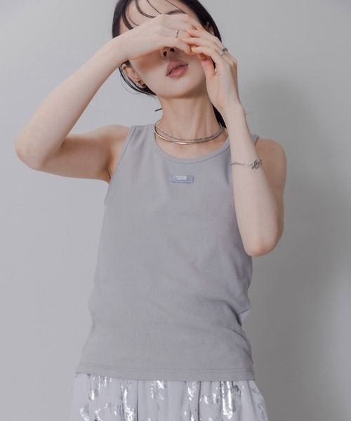 「Eimee Law」 ノースリーブトップス 38 スミクロ レディース_画像2