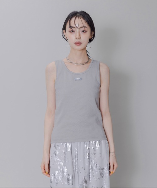 「Eimee Law」 ノースリーブトップス 38 スミクロ レディース_画像4