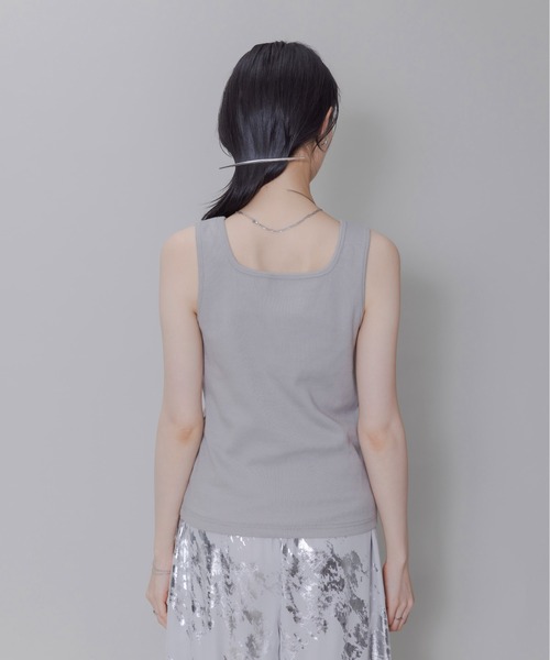 「Eimee Law」 ノースリーブトップス 38 スミクロ レディース_画像6