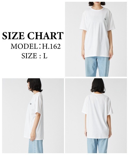 FRED PERRY フレッドペリー ショートスリーブリンガーTシャツ FRED PERRY（フレッドペリー） tシャツ 半袖 ワンポイントロゴ刺繍