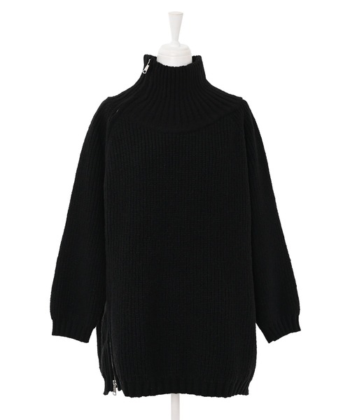 「Narcissus」 ニットカーディガン FREE ブラック レディース_画像2