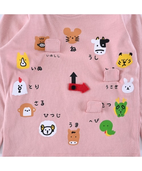 「CHEEK ROOM」 「KIDS」長袖カットソー 120cm ピンク キッズ_画像6