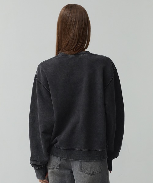 CALLNE トレーナー スウェット Vintage Henley Neck Sweat