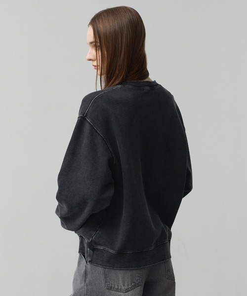 CALLNE トレーナー スウェット Vintage Henley Neck Sweat