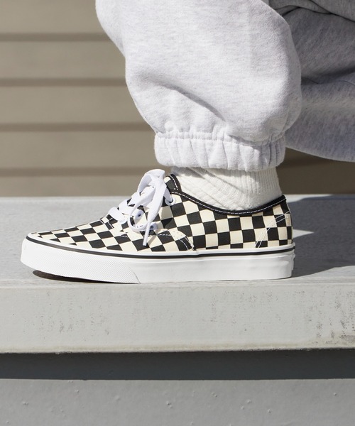 VANS（ヴァンズ） スニーカー AUTHENTIC チェッカーフラッグ