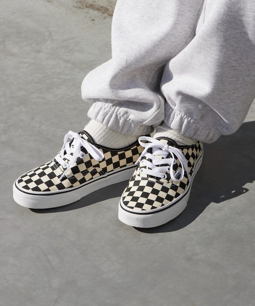 VANS（ヴァンズ） スニーカー AUTHENTIC チェッカーフラッグ