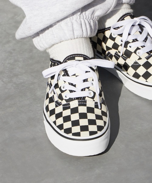 VANS（ヴァンズ） スニーカー AUTHENTIC チェッカーフラッグ