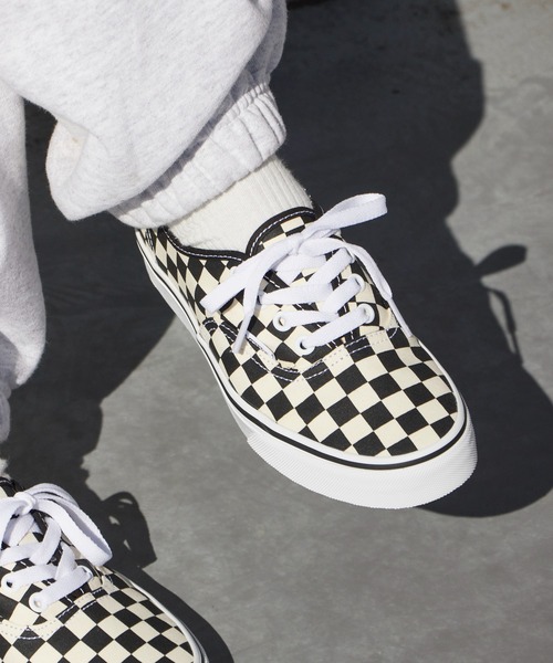 VANS（ヴァンズ） スニーカー AUTHENTIC チェッカーフラッグ