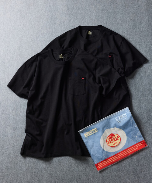 RED KAP（レッドキャップ） tシャツ 別注 2P クルーネック ショート