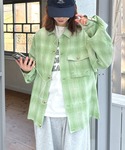 シャツ 「着心地」ユニセックス/シアサッカーフ...の詳細画像1