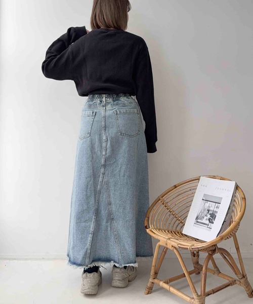 AS KNOW AS（アズノゥアズ） ヘンリーネック tシャツ ワッフル