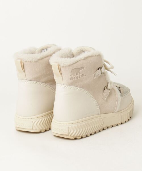 「SOREL」 ショートブーツ 24.5cm ホワイト レディース_画像2