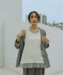 タンクトップ ノースリーブ Beauteeラメ...の詳細画像4