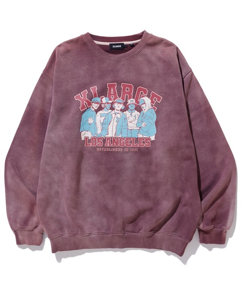 「XLARGE」 スウェットカットソー M グレー メンズ_2