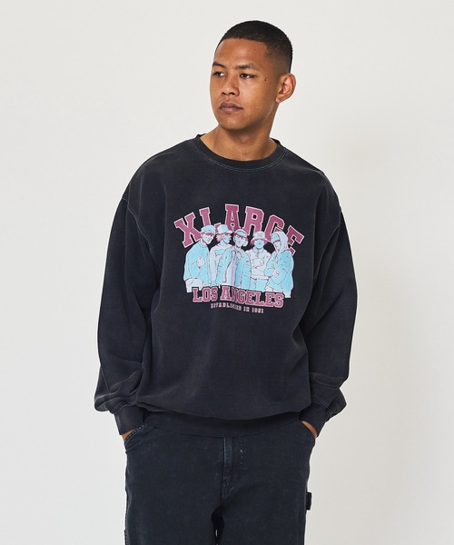 「XLARGE」 スウェットカットソー M グレー メンズ_7
