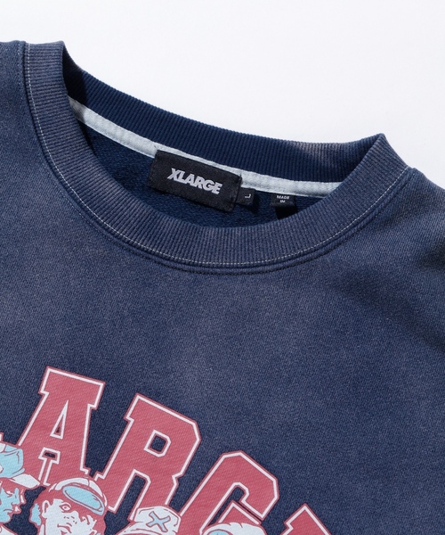 「XLARGE」 スウェットカットソー M グレー メンズ_13