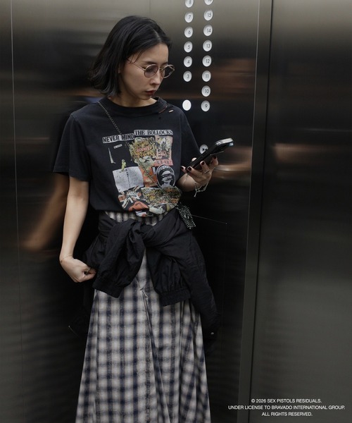 Ameri（アメリ） tシャツ 半袖 Sex Pistols DAMAGE TEE レディース