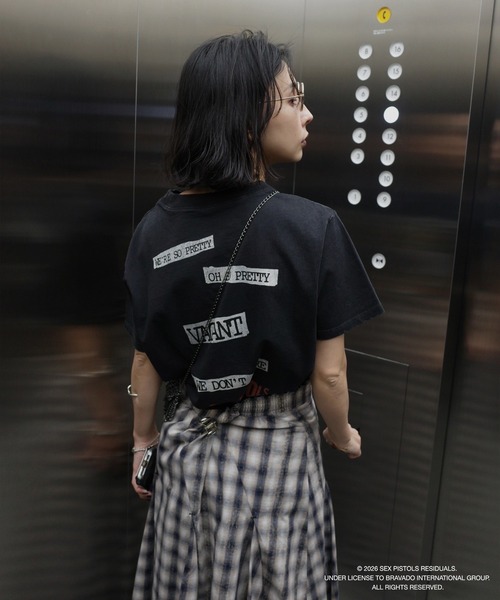 Ameri（アメリ） tシャツ 半袖 Sex Pistols DAMAGE TEE レディース