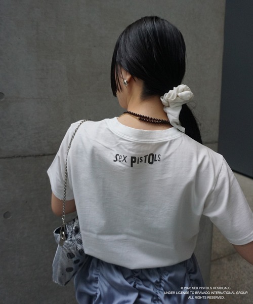 Ameri（アメリ） tシャツ 半袖 Sex Pistols DAMAGE TEE レディース