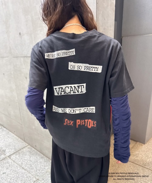 Ameri（アメリ） tシャツ 半袖 Sex Pistols DAMAGE TEE レディース