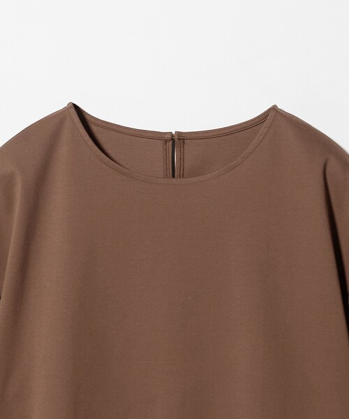 tシャツ 袖レース ドッキング プルオーバー カットソー レディースの画像