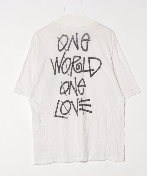 STUSSY（ステューシー） 半袖Tシャツ L ホワイト メンズ : ZOZOTOWN
