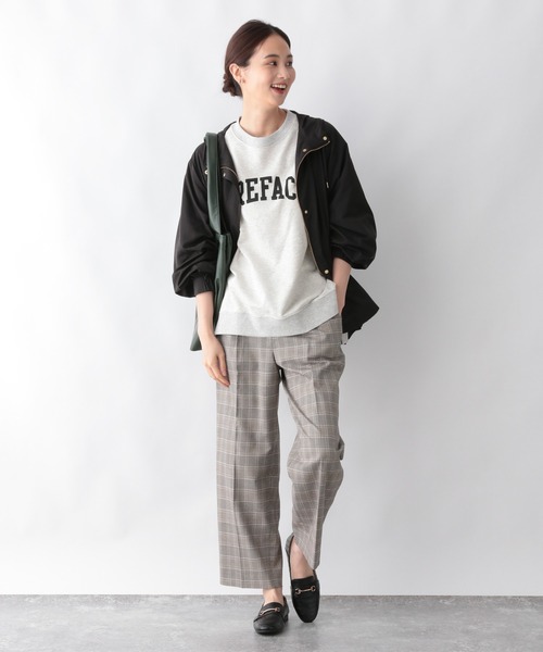 「GLOBAL WORK」 マウンテンパーカー MEDIUM ブラック レディース_画像4
