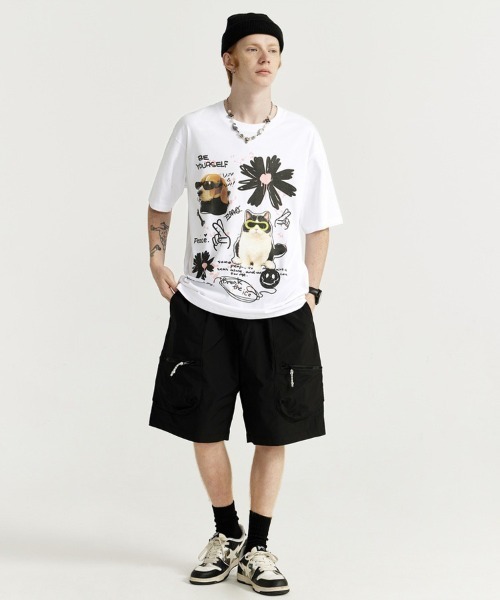「Ressaca」 半袖Tシャツ M ホワイト メンズ_画像3