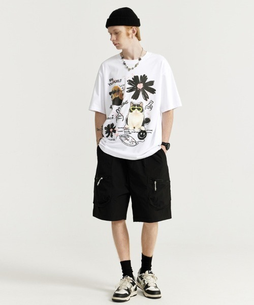 「Ressaca」 半袖Tシャツ M ホワイト メンズ_画像4