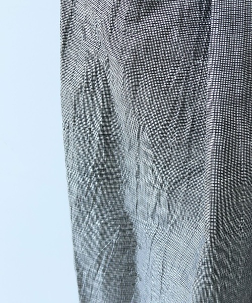 yuni ワイドパンツ パンツ L/C/Pe washer gum tuck pants レディース