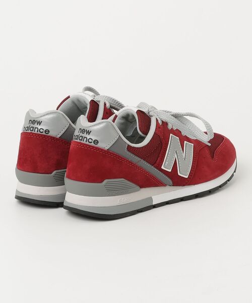 「New Balance」 ローカットスニーカー 26.5cm レッド メンズ_画像2