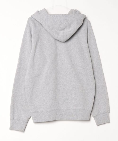 Supreme グレー ジップアップパーカー M Supreme（シュプリーム） ワンポイントジップアップパーカー - グレー