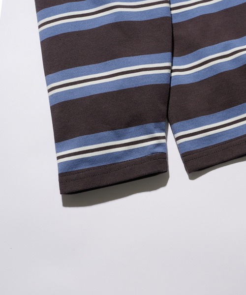 「MAISON CLUB」 長袖Tシャツ M チャコールグレー メンズ_画像2