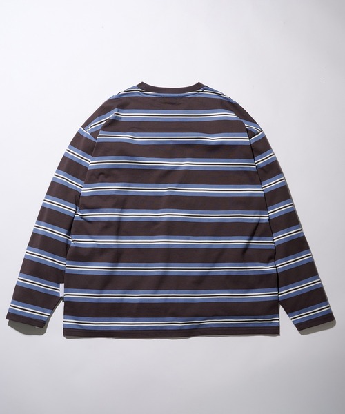「MAISON CLUB」 長袖Tシャツ M チャコールグレー メンズ_画像5